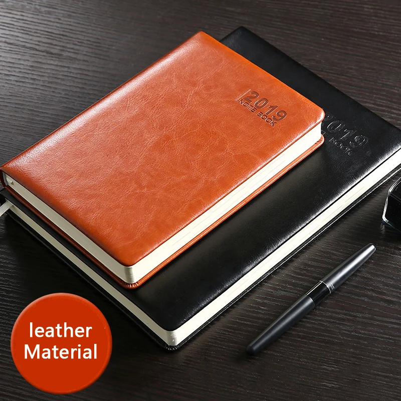 2019 25K high quality portable notebook thick leather business efficiency 16K simple female creative hand book calendar notebook
2019 25K high quality portable notebook thick leather business efficiency 16K simple female creative hand book calendar notebook
