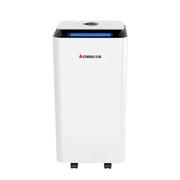 

10L/D Dehumidifier Moisture Absorber Household Bedroom Basement Purification Dry Clothes Touch 2.2L Water Tank