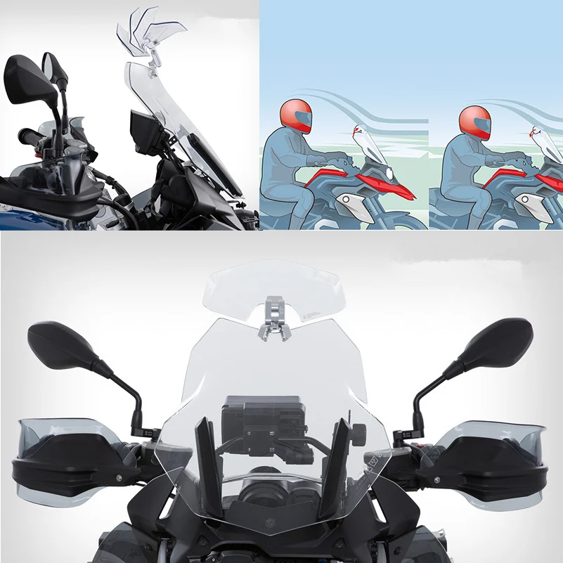 Windshield Deflectors Glass for BMW R1200GS LC Adventure 2014 to 2019 R1250GS GSA Accessories Extension Windscreen Moto Parts
Windshield Deflectors Glass for BMW R1200GS LC Adventure 2014 to 2019 R1250GS GSA Accessories Extension Windscreen Moto Parts