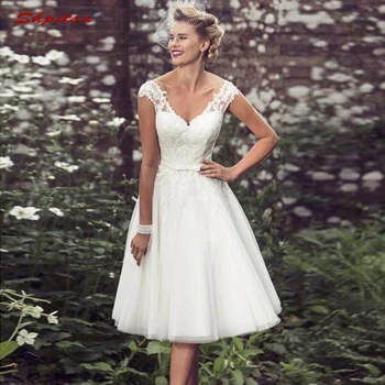 Short Lace Wedding Dresses Tulle Plus Size Bride Bridal Weding Weeding Dresses Gowns 2019
Short Lace Wedding Dresses Tulle Plus Size Bride Bridal Weding Weeding Dresses Gowns 2019