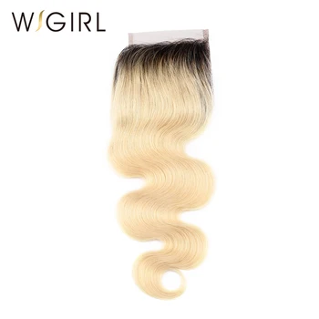 Brazilian Ombre Blonde T1B/#613 Lace Closure Body Wave 4x4 Remy Human Hair Closure Pre Plucked With Baby Hair Transparent Lace
Brazilian Ombre Blonde T1B/#613 Lace Closure Body Wave 4x4 Remy Human Hair Closure Pre Plucked With Baby Hair Transparent Lace