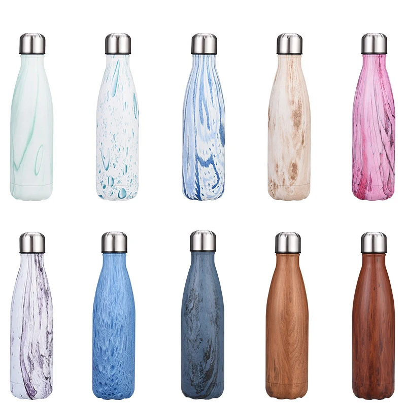 10PCS Printed Sport Water Bottle Thermos Stainless Steel Tumbler Insulated Vacuum Cup Chilly Bottle Travel Thermo Bottle 5ml
10PCS Printed Sport Water Bottle Thermos Stainless Steel Tumbler Insulated Vacuum Cup Chilly Bottle Travel Thermo Bottle 5ml