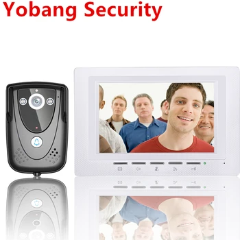 Yobang Security freeship 7"Inch Video Doorbell Phone Door Home Security Video intercom Wired for House Doorbell Night Vision
Yobang Security freeship 7"Inch Video Doorbell Phone Door Home Security Video intercom Wired for House Doorbell Night Vision