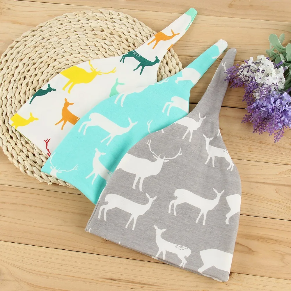 Puseky Baby Hat Cotton Deer Print Baby Beanie Baby Girls Hats Spring Autumn Baby Caps All For 0-3T Children's Accessories
Puseky Baby Hat Cotton Deer Print Baby Beanie Baby Girls Hats Spring Autumn Baby Caps All For 0-3T Children's Accessories