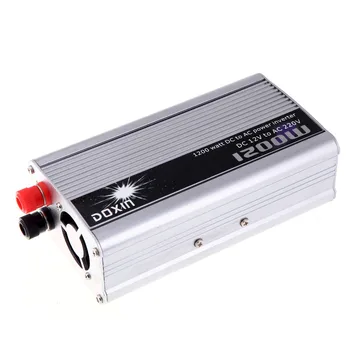 DC to AC 1200w modified sine wave inverter 12v 220v 1200W DC 12V to AC 220V Car Power Inverter Charger Converter
DC to AC 1200w modified sine wave inverter 12v 220v 1200W DC 12V to AC 220V Car Power Inverter Charger Converter