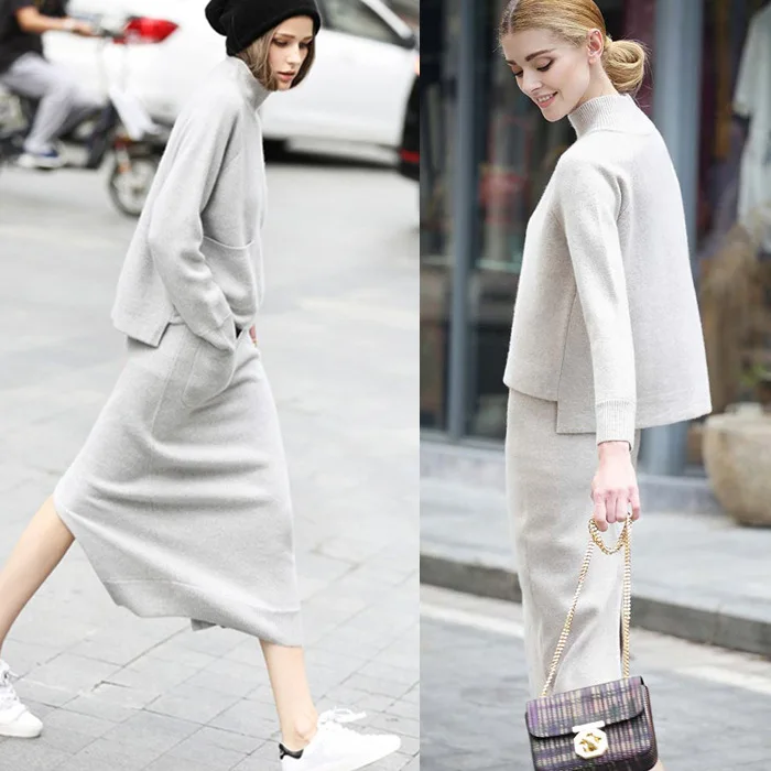2018 Newest Womens Cashmere suit Sweater Sets Cashmere Sweater Solid Color Thick Winter/autumn Sweater Spring Free Shipping
2018 Newest Womens Cashmere suit Sweater Sets Cashmere Sweater Solid Color Thick Winter/autumn Sweater Spring Free Shipping
