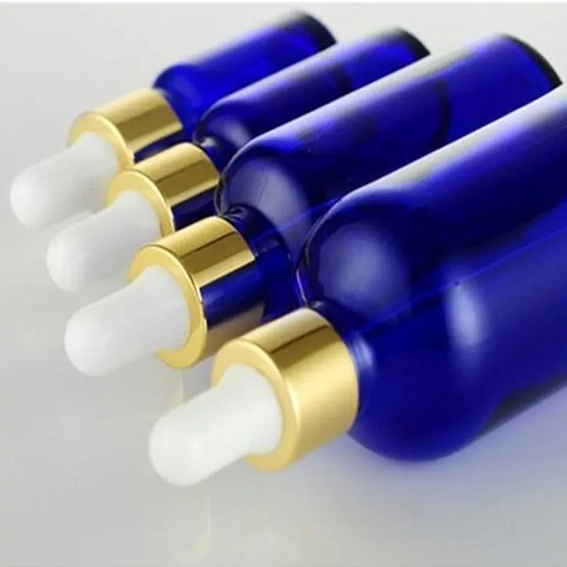 10pcs/lot 10ml 20ml 50ml 100ml Empty Blue Color Glass Dropper Bottle Cosmetic Liquid Oils Bottle With Gold Cap And Glass Dropper
10pcs/lot 10ml 20ml 50ml 100ml Empty Blue Color Glass Dropper Bottle Cosmetic Liquid Oils Bottle With Gold Cap And Glass Dropper