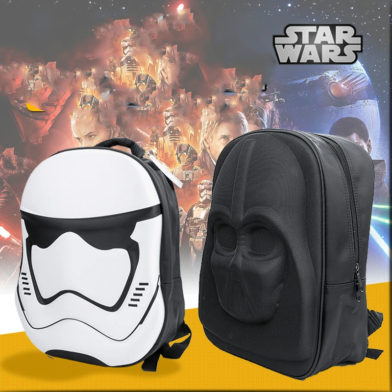 Star Wars 3D Black Warrior White Soldier Waterproof Backpack Kid Computer Bag Schoolbag Cute Women Travel Backpack Back Pack Ita
Star Wars 3D Black Warrior White Soldier Waterproof Backpack Kid Computer Bag Schoolbag Cute Women Travel Backpack Back Pack Ita