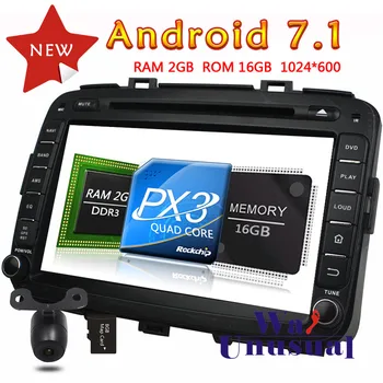 WANUSUAL 8 Inch Quad Core 16G 2G RAM Android 7.1 Car Video Player for KIA Carens 2013 GPS Navigation with BT WIFI 1024*600 Maps
WANUSUAL 8 Inch Quad Core 16G 2G RAM Android 7.1 Car Video Player for KIA Carens 2013 GPS Navigation with BT WIFI 1024*600 Maps