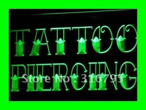 i296 NEW Tattoo & Piercing Shop Logo LED Neon Light Sign On/Off Switch 20+ Colors 5 Sizes
i296 NEW Tattoo & Piercing Shop Logo LED Neon Light Sign On/Off Switch 20+ Colors 5 Sizes