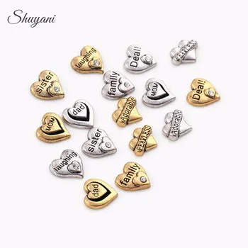 100PCS Wholesale Mixed Heart Charms for Living Memory Locket Floating Locket Charms Pendant DIY Heart Accessories
100PCS Wholesale Mixed Heart Charms for Living Memory Locket Floating Locket Charms Pendant DIY Heart Accessories