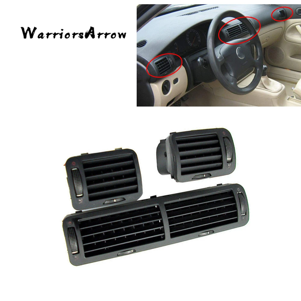 WarriorsArrow x3 Front Dashboard Central Left Right A/C Heater Air Vent Outlet For VW Passat B5 1997-2005 3B0819728 3B0819703
WarriorsArrow x3 Front Dashboard Central Left Right A/C Heater Air Vent Outlet For VW Passat B5 1997-2005 3B0819728 3B0819703