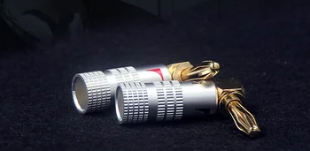 10pcs High Quality 90 Degree Angel 4mm Nakamichi Banana Plug For Video 24K Gold Plated Speaker Copper Adapter Audio Connector
10pcs High Quality 90 Degree Angel 4mm Nakamichi Banana Plug For Video 24K Gold Plated Speaker Copper Adapter Audio Connector