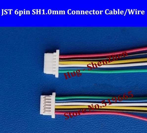 Оптовая продажа микро JST SH 1,0 мм Шаг 6-контактный разъем с проводом jst 6pin Разъем 50 см
Оптовая продажа микро JST SH 1,0 мм Шаг 6-контактный разъем с проводом jst 6pin Разъем 50 см