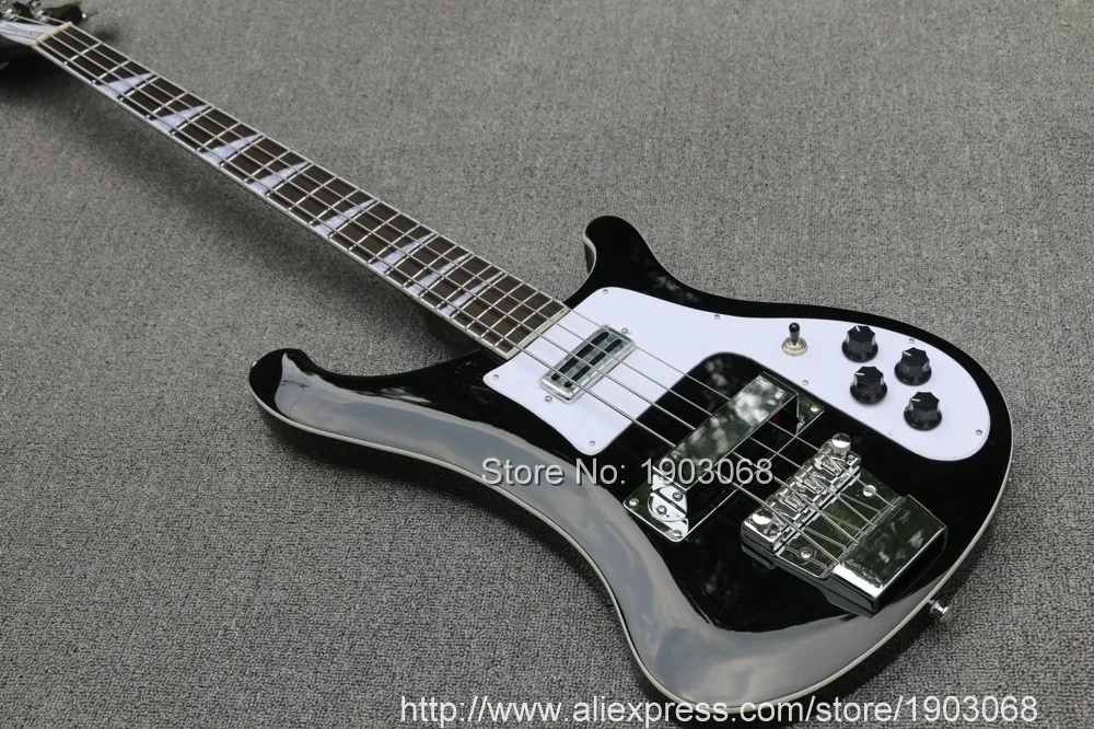 In Stock Rick 4003 model Ricken 4 strings Electric Bass guitar in black color with Flame Maple Top, All Color Available
In Stock Rick 4003 model Ricken 4 strings Electric Bass guitar in black color with Flame Maple Top, All Color Available