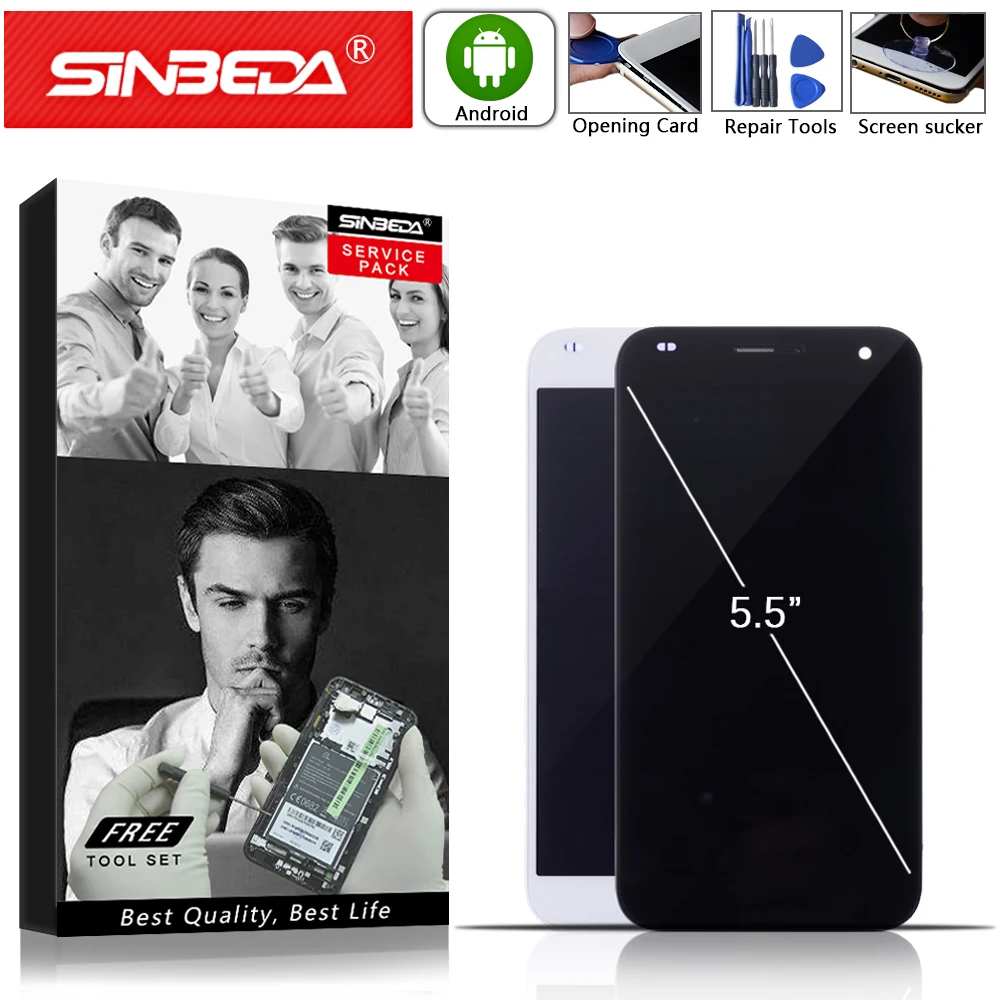 Sinbeda 5.5" For HUAWEI G7 LCD Display Touch Screen Digitizer with Frame Assemble For HUAWEI G7 Display G7-L01 G7-L03 G7 L01 LCD
Sinbeda 5.5" For HUAWEI G7 LCD Display Touch Screen Digitizer with Frame Assemble For HUAWEI G7 Display G7-L01 G7-L03 G7 L01 LCD