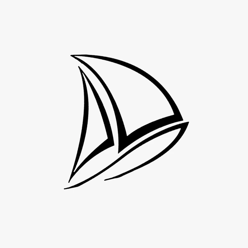 11.4*10.6CM Interesting Sailor Sailboat Boat Decor Car Sticker Vinyl Silhouette Accessories GS3520 | Автомобили и мотоциклы
