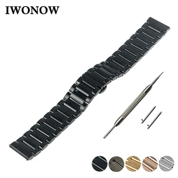 Stainless Steel Quick Release Watch Band 22mm for Samsung Gear 2 R380 / R381 / R382 Butterfly Buckle Strap Wrist Belt Bracelet
Stainless Steel Quick Release Watch Band 22mm for Samsung Gear 2 R380 / R381 / R382 Butterfly Buckle Strap Wrist Belt Bracelet