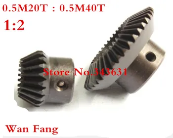 2PCS 1M 1:2 Bevel Gear 1 Mod M=1 Modulus Ratio 1:2 Bore Steel Right Angle Transmission parts machine parts DIY
2PCS 1M 1:2 Bevel Gear 1 Mod M=1 Modulus Ratio 1:2 Bore Steel Right Angle Transmission parts machine parts DIY