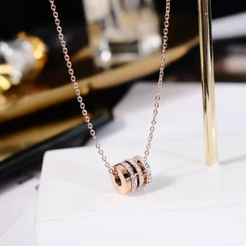 Classic Stainless Steel Geometric Cylinder & Square Choker Necklace Jewelry Lovely Pendant Necklace For Women rose gold
Classic Stainless Steel Geometric Cylinder & Square Choker Necklace Jewelry Lovely Pendant Necklace For Women rose gold