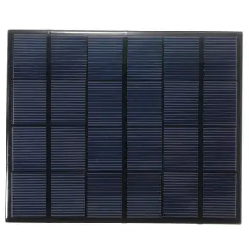 BUHESHUI 3.5W 6V Polycrystalline Solar Cell Solar Panel Module DIY Solar Charger System For 3.7V Battery Epoxy 165*135MM 3pcs
BUHESHUI 3.5W 6V Polycrystalline Solar Cell Solar Panel Module DIY Solar Charger System For 3.7V Battery Epoxy 165*135MM 3pcs