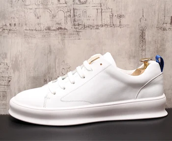 2019 Summer men's white shoes breathable thick bottom increase shoes popular trend men's shoes wild low to help casual loafers
2019 Summer men's white shoes breathable thick bottom increase shoes popular trend men's shoes wild low to help casual loafers
