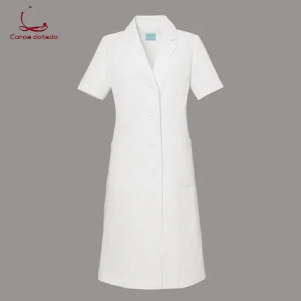 Female doctor wear overalls white long sleeve hospital pharmacy white coat dental female
Female doctor wear overalls white long sleeve hospital pharmacy white coat dental female