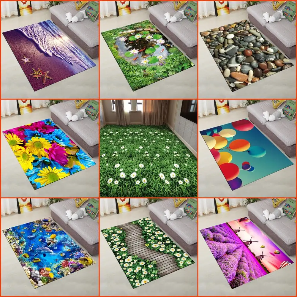 80cm*120cm New 3D Printing Hallway Carpets Bedroom Living Room KIDS Tea Table Rugs Kitchen Bathroom Antiskid Mats TAPETES
80cm*120cm New 3D Printing Hallway Carpets Bedroom Living Room KIDS Tea Table Rugs Kitchen Bathroom Antiskid Mats TAPETES
