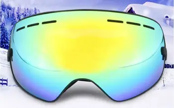 Professional ski goggles double layers lens anti-fog UV400 big ski glasses skiing snowboard men women snow goggles,Free shipping
Professional ski goggles double layers lens anti-fog UV400 big ski glasses skiing snowboard men women snow goggles,Free shipping