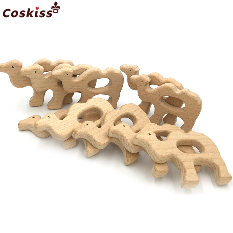 Beech Wooden Camel Natural Handmade Wooden Teether DIY Wood Personalized Pendent Eco-Friendly Safe Baby Teether Toys
Beech Wooden Camel Natural Handmade Wooden Teether DIY Wood Personalized Pendent Eco-Friendly Safe Baby Teether Toys