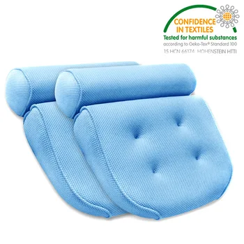 Newly 1 Pcs Anti-slip 3D SPA Breathable Home Bath Pillow Head Neck Rest Relax 4 Suction Cup
Newly 1 Pcs Anti-slip 3D SPA Breathable Home Bath Pillow Head Neck Rest Relax 4 Suction Cup