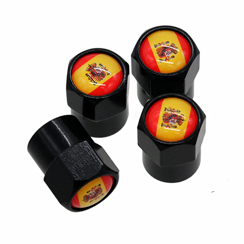 HAUSNN 4Pcs/Pack Car Accessories Spain Flag Logo Sticker Wheel Tire Valve Caps Stem Covers Auto Styling For SEAT Leon Ibiza Exeo
HAUSNN 4Pcs/Pack Car Accessories Spain Flag Logo Sticker Wheel Tire Valve Caps Stem Covers Auto Styling For SEAT Leon Ibiza Exeo