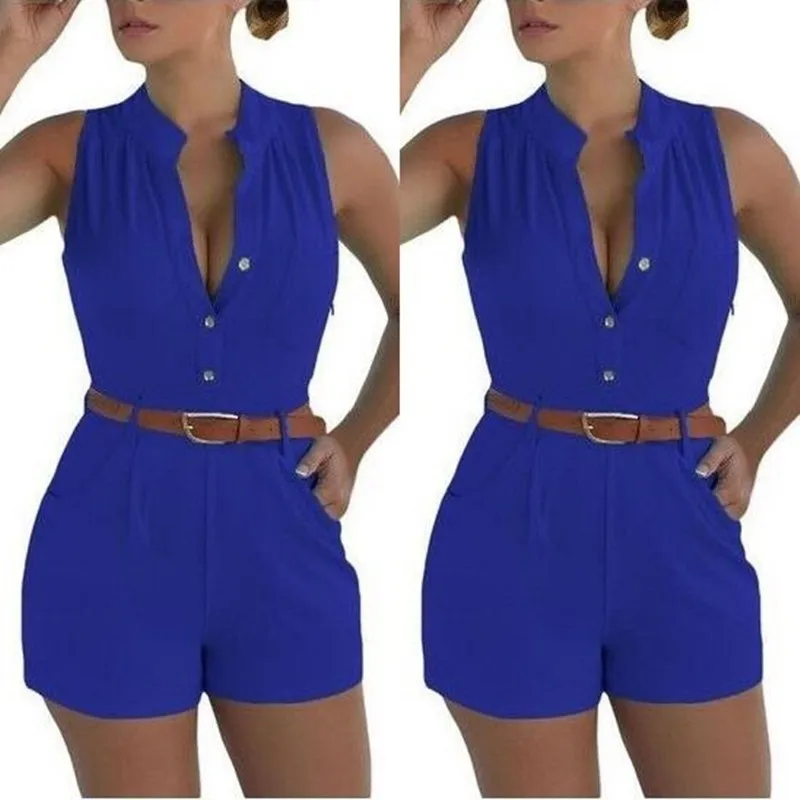 Casual Jumpsuits For Women 2018 Elegantes Shorts Pants V Neck Off The Shoulder Rompers With Belt Plus Size Playsuits Combishort
Casual Jumpsuits For Women 2018 Elegantes Shorts Pants V Neck Off The Shoulder Rompers With Belt Plus Size Playsuits Combishort