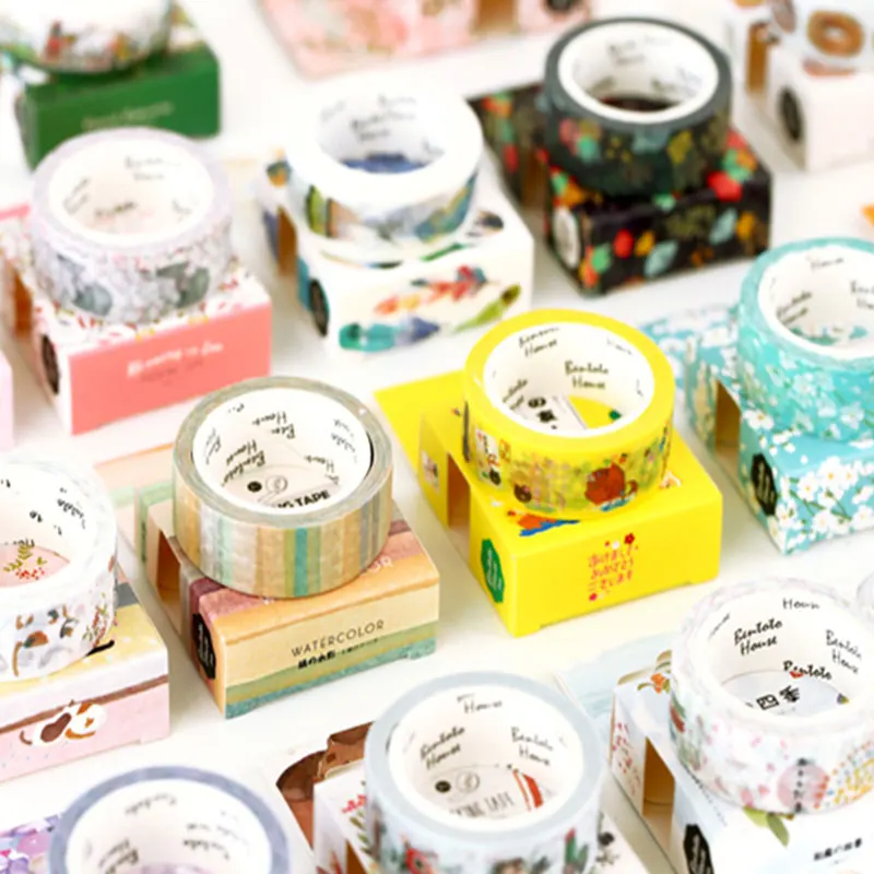 1 x Summer flowers washi tape 1.5cmX 7m tape children like DIY Diary decoration masking tape stationery scrapbooking tools
1 x Summer flowers washi tape 1.5cmX 7m tape children like DIY Diary decoration masking tape stationery scrapbooking tools