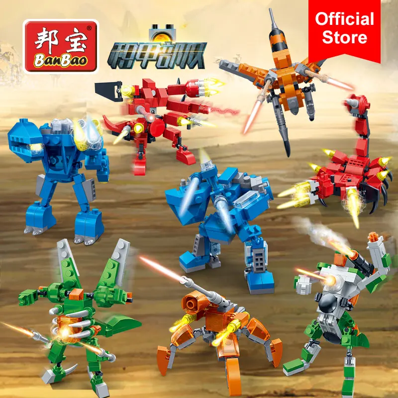BanBao 7249 Mech Force Robot Army Blocks Educational Building Bricks Model Toys Kids Children Friends Gift
BanBao 7249 Mech Force Robot Army Blocks Educational Building Bricks Model Toys Kids Children Friends Gift