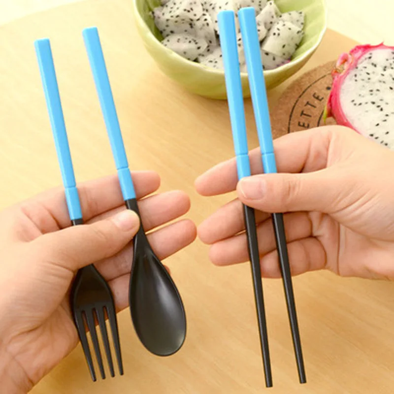 Portable Travel Dinnerware Set Korean Stylish Tableware Folding Cutlery Fork Chopsticks Set for Kids
Portable Travel Dinnerware Set Korean Stylish Tableware Folding Cutlery Fork Chopsticks Set for Kids