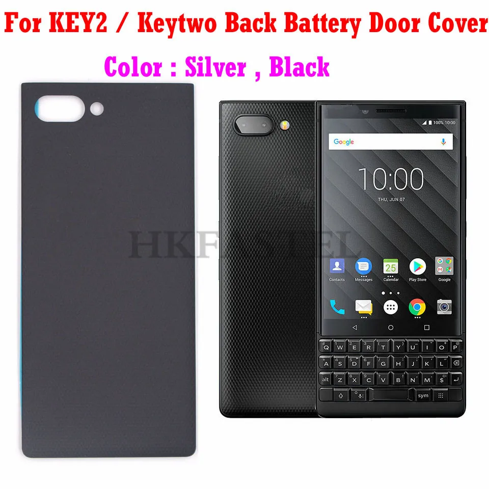 Hkfatel Keytwo задняя крышка для BlackBerry KEY2 BBF100-1 BBF100-4 Корпус батарейного отсека чехол с