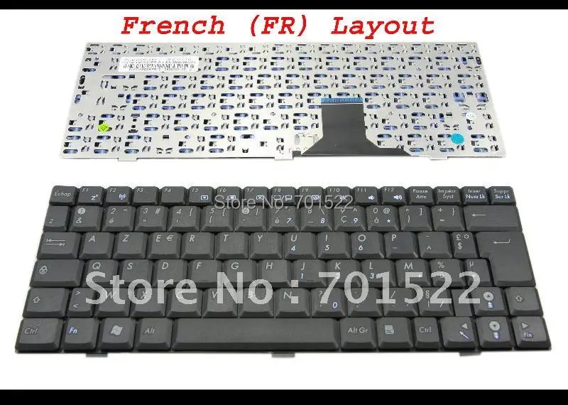 Новая клавиатура для ноутбука ASUS EeePC 904 1000 1000H 1000HA, черная французская версия-V021562IK3 FR
Новая клавиатура для ноутбука ASUS EeePC 904 1000 1000H 1000HA, черная французская версия-V021562IK3 FR