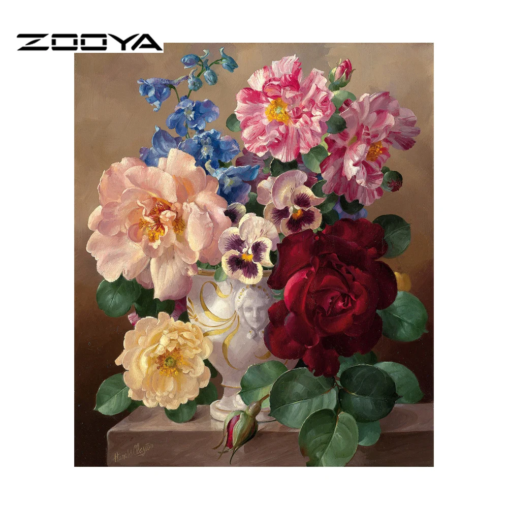 ZOOYA Diamond Painting Full Drill DIY Diamond Embroidery Flowers Peony Diamond Rhinestone Decor Needlework Mosaic Crafts RF894
ZOOYA Diamond Painting Full Drill DIY Diamond Embroidery Flowers Peony Diamond Rhinestone Decor Needlework Mosaic Crafts RF894