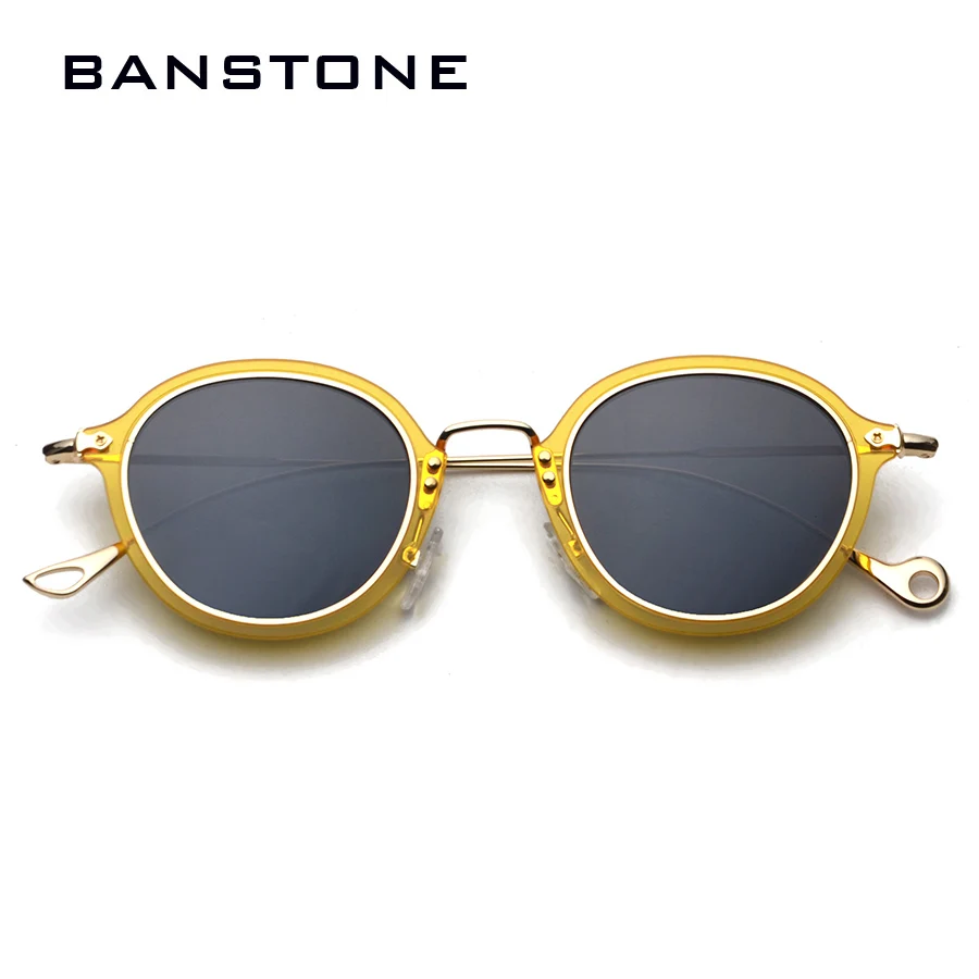 BANSTONE Women Men Fashion Vintage Metal Frame Mirror Lens Round Sunglasses Retro Shades Oculos
BANSTONE Women Men Fashion Vintage Metal Frame Mirror Lens Round Sunglasses Retro Shades Oculos