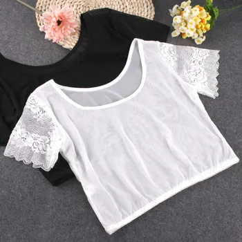 The summer singlet female half bottoming t-shirt t-shirt slim body camisole in a gauze thin coat sleeve lace yarn women tank top
The summer singlet female half bottoming t-shirt t-shirt slim body camisole in a gauze thin coat sleeve lace yarn women tank top