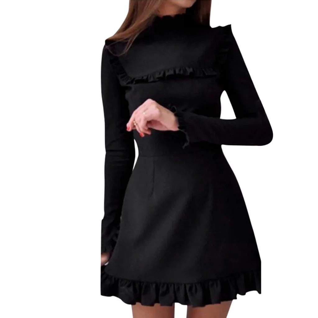 Sexy Women Dress Casual Solid Black Long Sleeve Dress Boho Maxi Summer Beach Long Cocktail Party Floral Dresses Vestidos
Sexy Women Dress Casual Solid Black Long Sleeve Dress Boho Maxi Summer Beach Long Cocktail Party Floral Dresses Vestidos