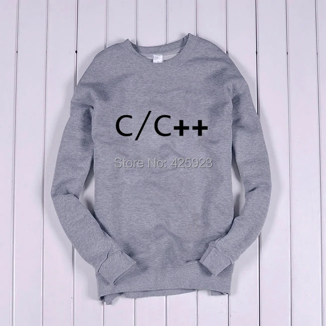 Men's Clothing IT Computer Programmer C / C ++ personalized terry round neck sweater men
Men's Clothing IT Computer Programmer C / C ++ personalized terry round neck sweater men