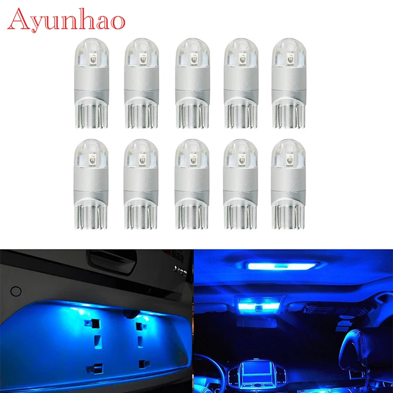 10PCS Extremely Bright Blue T10 194 168 3030 Wedge 2SMD LED Bulbs For License Plate Lights,Interior Map Lights,Dome Lights DC12V
10PCS Extremely Bright Blue T10 194 168 3030 Wedge 2SMD LED Bulbs For License Plate Lights,Interior Map Lights,Dome Lights DC12V