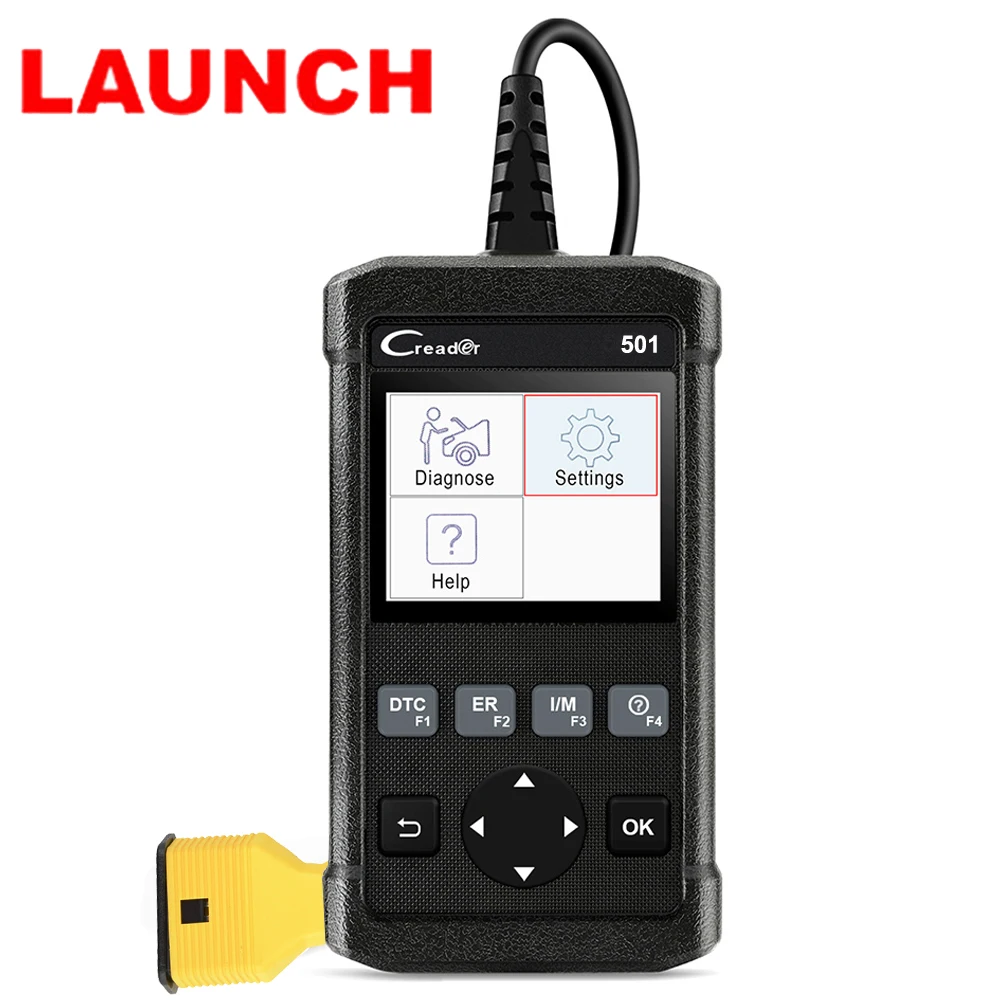 ЗАПУСК OBD2 сканер Creader 501 полный OBDII код ридер средства автоматической диагностики