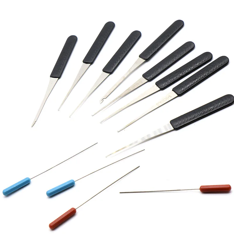 10pcs/set Broken Key Extractor Set Locksmith Tool Key Removing Removal Hooks Lock Kit Free Shipping
10pcs/set Broken Key Extractor Set Locksmith Tool Key Removing Removal Hooks Lock Kit Free Shipping