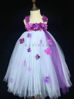 Little Girls White Lace Tutu Dress Kids Crochet Tulle Dress Ball Gown with Flower Headband Children Wedding Party Cheap Dresses
Little Girls White Lace Tutu Dress Kids Crochet Tulle Dress Ball Gown with Flower Headband Children Wedding Party Cheap Dresses