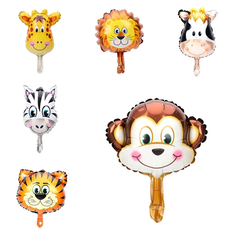 Mini Animal Head Foil Balloons Inflatable Air Balloon Happy Birthday Party Decorations Kids Baby Shower Party Supplies
Mini Animal Head Foil Balloons Inflatable Air Balloon Happy Birthday Party Decorations Kids Baby Shower Party Supplies