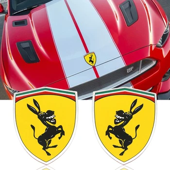 3D Aluminum Donkey Logo Car Window Body Sticker Emblem Decal Steering wheel sticker Accessories Fit For Ferrari Ford Mustang
3D Aluminum Donkey Logo Car Window Body Sticker Emblem Decal Steering wheel sticker Accessories Fit For Ferrari Ford Mustang