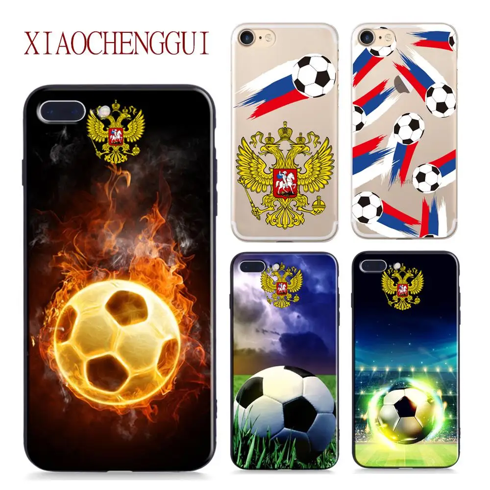 Football Phone Soft silicone Cover For iPhone 7 8 case Soccer Cover For iPhone 6 6s 5s 7 8 Plus X Russian Case Funda Accessories
Football Phone Soft silicone Cover For iPhone 7 8 case Soccer Cover For iPhone 6 6s 5s 7 8 Plus X Russian Case Funda Accessories